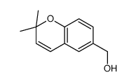 (2,2-dimethylchromen-6-yl)methanol结构式