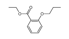 2-propoxy-benzoic acid ethyl ester结构式