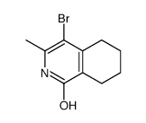 4-bromo-3-methyl-5,6,7,8-tetrahydro-2H-isoquinolin-1-one结构式