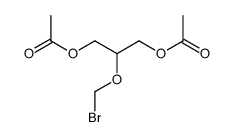 (1,3-diacetoxy-2-propoxy)methyl bromide结构式