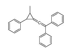 [2-(2,2-diphenylethenylidene)-3-methylcyclopropyl]benzene Structure