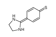 4-(4,5-二氢-1H-咪唑-2-基)-苯硫醇结构式