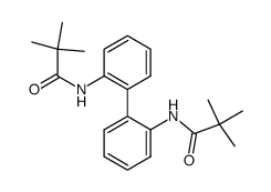 N,N'-(biphenyl-2,2'-diyl)bis(2,2-dimethylpropanamide) Structure