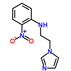 N-[2-(1H-Imidazol-1-yl)ethyl]-2-nitroaniline Structure