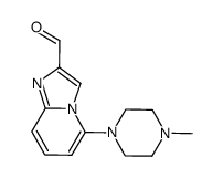 5-(4-methyl-1-piperazinyl)imidazo[1,2-a]pyridine-2-carbaldehyde Structure