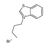 3-butyl-1,3-benzothiazol-3-ium,bromide Structure