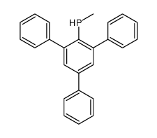 methyl-(2,4,6-triphenylphenyl)phosphane Structure