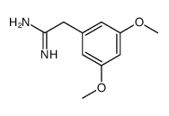 2-(3,5-DIMETHOXY-PHENYL)-ACETAMIDINE结构式