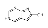 7H-Pyrrolo[2,3-d]pyrimidin-6-ol (7CI) Structure