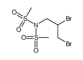 N-(2,3-dibromopropyl)-N-methylsulfonylmethanesulfonamide Structure