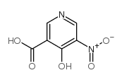 4-Hydroxy-5-nitronicotinic acid structure