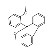 9-methoxy-9-(2-methoxyphenyl)fluorene Structure