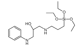 (2S)-1-anilino-3-(3-triethoxysilylpropylamino)propan-2-ol Structure