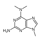 6-(dimethylamino)-9-methyl-9H-purin-2-amine结构式