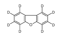 氘代二苯并呋喃-d8结构式