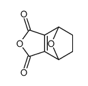 4,5,6,7-Tetrahydro-4,7-epoxyisobenzofuran-1,3-dione结构式