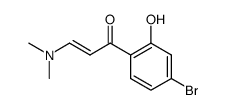(E)-1-(4-溴-2-羟基苯基)-3-(二甲基氨基)丙-2-烯-1-酮结构式