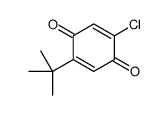 2-tert-butyl-5-chlorocyclohexa-2,5-diene-1,4-dione Structure