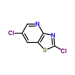 2,6-Dichloro[1,3]thiazolo[4,5-b]pyridine结构式