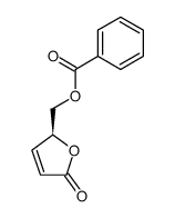 (5S)-5-(benzoyloxymethyl)-5H-furan-2-one Structure