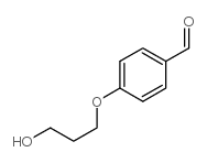 4-(3-hydroxypropoxy)benzaldehyde Structure