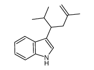 3-(3-methyl-1-isopropylbut-3-enyl)-1H-indole Structure