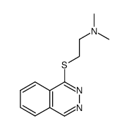 1-(2-dimethylamino-ethylmercapto)-phthalazine Structure