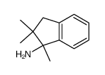 1,2,2-trimethylindan-1-amine结构式