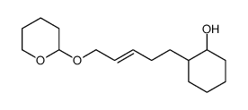 (1S,2R)-2-[(E)-5-(oxan-2-yloxy)pent-3-enyl]cyclohexan-1-ol Structure