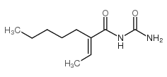 1-(2-Amilcrotonil)urea [Italian]结构式