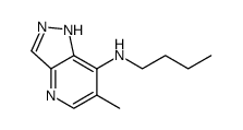 7n-Butylamino-6-methyl-1H-pyrazolo[4,3-b]pyridine Structure