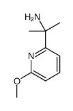 1-(6-Methoxy-pyridin-2-yl)-1-Methyl-ethylamine结构式