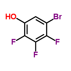 5-Bromo-2,3,4-trifluorophenol Structure