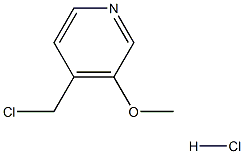 4-(Chloromethyl)-3-methoxypyridine hydrochloride Structure