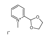 2-(1,3-dioxolan-2-yl)-1-methylpyridin-1-ium,iodide Structure