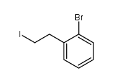 1-bromo-2-(2-iodoethyl)benzene结构式