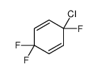 3-chloro-3,6,6-trifluorocyclohexa-1,4-diene结构式