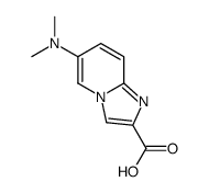 6-dimethylaminoimidazo[1,2-a]pyridine-2-carboxylic acid Structure