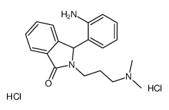 3-(2-aminophenyl)-2-[3-(dimethylamino)propyl]-3H-isoindol-1-one,dihydrochloride结构式