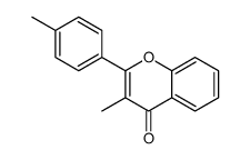 4H-1-Benzopyran-4-one,3-methyl-2-(4-methylphenyl)-(9CI) Structure