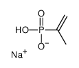 Phosphonic acid, (1-methylethenyl)-, homopolymer, sodium salt结构式