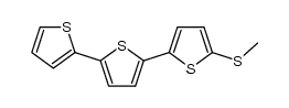 5-(methylthio)-2,2':5',2''-terthiophene Structure