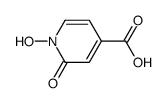 4-Pyridinecarboxylicacid,1,2-dihydro-1-hydroxy-2-oxo-(9CI)结构式