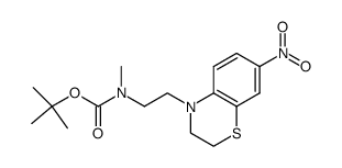 tert-butyl Methyl(2-(7-nitro-2,3-dihydrobenzo[b][1,4]thiazin-4-yl)ethyl)carbamate picture