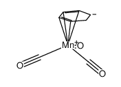 (cyclohexadienyl)manganese tricarbonyl Structure