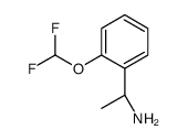 (1S)-1-[2-(Difluoromethoxy)phenyl]ethanamine结构式