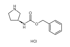 (S)-吡咯烷-3-基-氨基甲酸苄酯盐酸盐图片