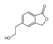 5-(2-hydroxyethyl)-2-benzofuran-1(3H)-one结构式