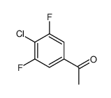 1-(4-Chloro-3,5-difluorophenyl)ethanone Structure