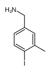 1-(4-Iodo-3-methylphenyl)methanamine Structure